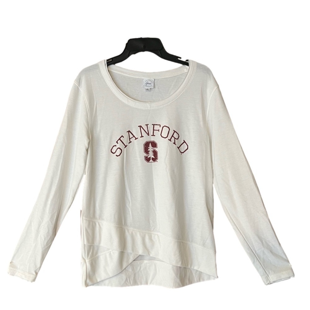 Vintage style long sleeve Stanford tee